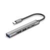 MEIBAOGE USB C Hub 5 in 1 Type C with 60W Charging,2xUSB2.0 USB3.0 USB C 10Gbps for Laptops, Desktops, and Mobile Devices view 3