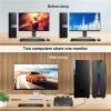 YXX7XY USB KVM Switch HDMI Splitter Switch Support 4K@60Hz 2 in 1 Out with USB Keyboard and Mouse Switch view 3