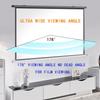 GSKFXJ HD 4K Projector Movies Screen 40" 50" 60" 4:3 16:9 Portable Home Cinema Movie Screen Easy Roll Up Projection Screen, Anti-Crease(60inch/16:9) view 3
