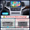 [8Core 4+32G] Car Radio for Jeep Grand Cherokee 2011 2012 2013 : 9" HD 1280x800 Touchscreen Stereo Replacement Wireless Carplay Android Auto WiFi GPS Bluetooth FM SWC Mirror Link 1080P Backup Camera view 2