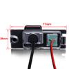 170 Reversing Vehicle-Specific Integrated in Number Plate Light License Rear View Backup Camera Compatible with Volvo S60 S80 V70 view 2