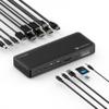 Kensington SD5910T DisplayLink Docking Station Thunderbolt 4, Quad 4K for MacBook Pro/Air M1/M2/M3/M4 with Pro and Max Chipsets, 100W PD, HDMI/DP/TB4, SD/Micro SD Card Slots (K35233NA), Black view 1