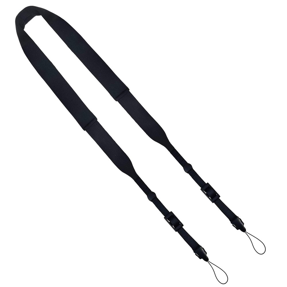 EZCO Washable Soft Neoprene Camera Neck Strap (Black)