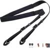 EZCO Washable Soft Neoprene Camera Neck Strap (Black) view 2