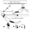 EZCO Washable Soft Neoprene Camera Neck Strap (Black) view 4