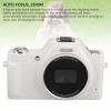 5K Digital Camera Autofocus Vlogging Camera for YouTube 58MP Camera for Photography and Video, Anti Shake Face Detection 2.88 Inch LCD Display Travel Camera for Vlogging (White) view 2