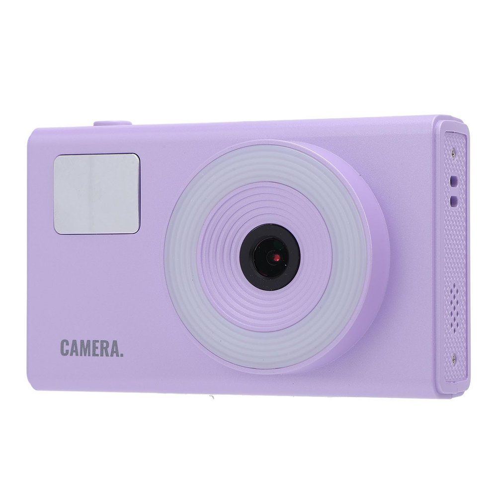 4K Digital Camera for Photography, Auto Focus Vlogging Video Camera for, Anti Shake 16X Digital Zoom 2.4 Inch Screen Travel Camera with Fill Light Over 20 Filters (Purple)