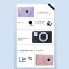 4K Digital Camera for Photography, Auto Focus Vlogging Video Camera for, Anti Shake 16X Digital Zoom 2.4 Inch Screen Travel Camera with Fill Light Over 20 Filters (Purple) view 2