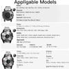 Compatible with Garmin Fenix 8 51mm Bands, 20mm, 22mm, 26mm QuickFit Solid Stainless Steel Metal Band with Butterfly Folding Clasp Link Bracelet Compatible with Enduro, Fenix, Tactix, Descent, Instinct, epix, Approach, Forerunner Series Watch (Rose G view 2