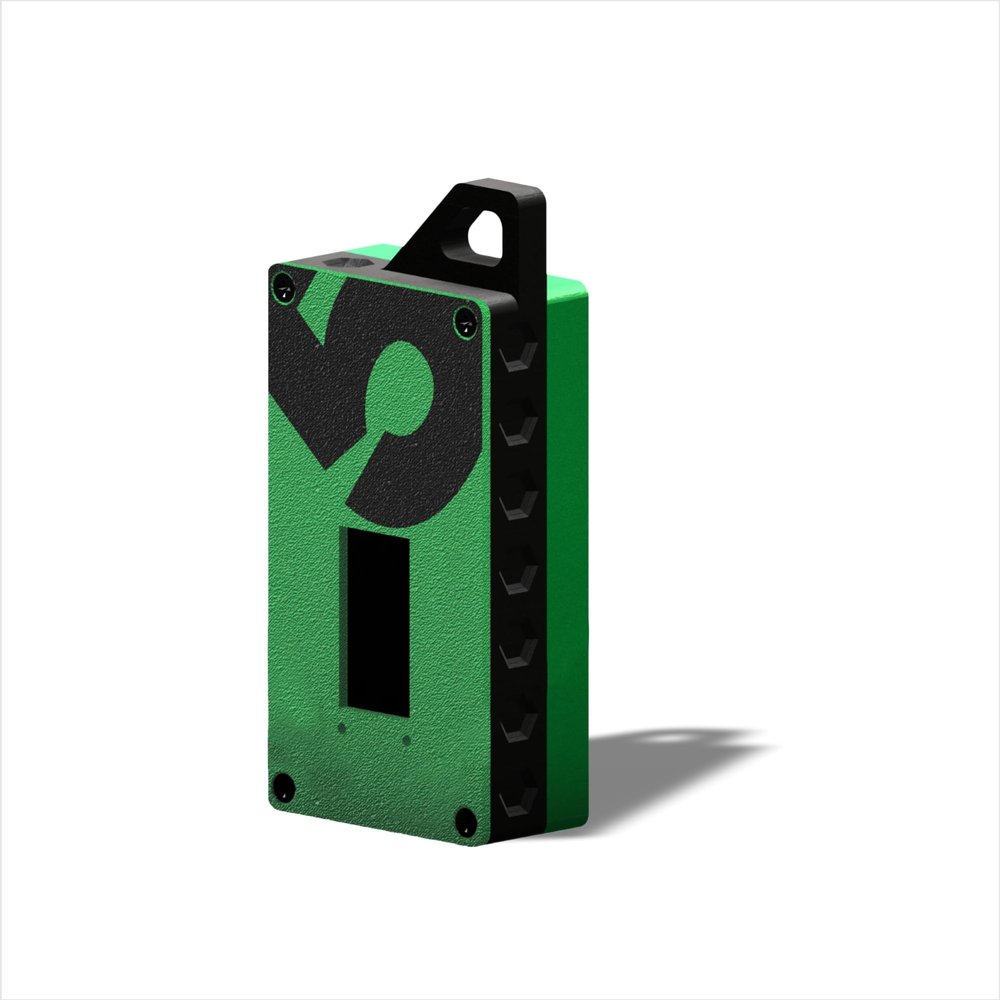 Spec5 MiniTrekker - Compact LoRa Off-Grid Communicator, 915 MHz ESP32 with GPS & Mesh Connectivity, Rugged Design for Hiking, Camping & Outdoor Adventures (Green)