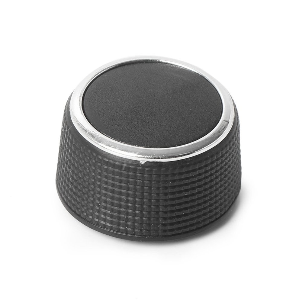 Cnwaga3 Rear For Audio Knob Cap Dial Tuner Volume Control Replacement Black for Chevrolet Suburban 2500 For HD Tahoe Traverse for GMC For Car