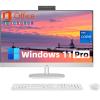 HP 27-inch All-in-One Desktop PC - FHD Display, 13th Generation Intel Core i7-1355U, Intel Iris Xe Graphics, Windows 11 Pro & Microsoft Office Lifetime License (64 GB RAM, 1 TB SSD) view 1