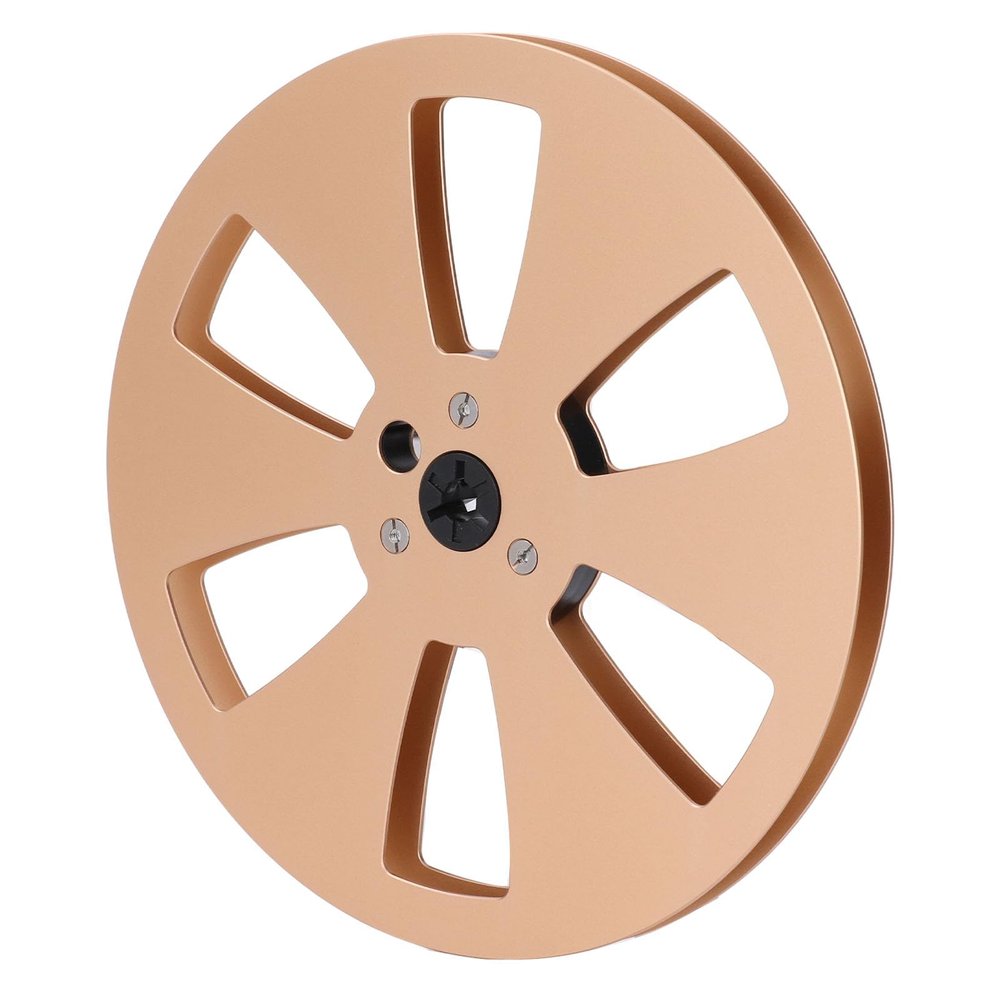 1/4 7 Inch Empty Tape Reel, 6 Hole Metal Aluminum Alloy Universal Open Reel Sound Tape Empty Reel for Reel to Reel for TEAC/for Studer Tape Recorder Opening Machine Parts