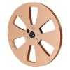 1/4 7 Inch Empty Tape Reel, 6 Hole Metal Aluminum Alloy Universal Open Reel Sound Tape Empty Reel for Reel to Reel for TEAC/for Studer Tape Recorder Opening Machine Parts view 1