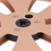 1/4 7 Inch Empty Tape Reel, 6 Hole Metal Aluminum Alloy Universal Open Reel Sound Tape Empty Reel for Reel to Reel for TEAC/for Studer Tape Recorder Opening Machine Parts view 4