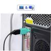BRIGHTFUFU Adapter Pack 10 to Converters Mouse Adapter Female to 2 Male Seamless Compatibility view 4