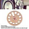 1/4 7 Inch Universal Empty Tape Reel, Aluminum Alloy Open Reel Sound Tape Empty Disc, Suitable for ReVox Studer Opening Machine Parts (Gold) view 2