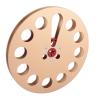 1/4 7 Inch Universal Empty Tape Reel, Aluminum Alloy Open Reel Sound Tape Empty Disc, Suitable for ReVox Studer Opening Machine Parts (Gold) view 4