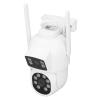 HD 3MP Dual Lens Security Camera, Outdoor PanTilt Camera, AI Motion Detection, Two-Way Talk, 360 Degree View, IP66 (US Plug) view 2