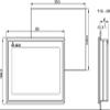 DOP-110WS Touch Screen,TFT LCD Advanced HMI Color IP65 COM Ports,1 Ethernet,10.1 Inch Sealed in Box 1 Year Warranty view 2