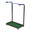 aqxreight 9 Holes Steel Storage Rack Holder Putter Display Shelf Stand Tool Supplies and Layout This Storage Rack is Spacesaving Solution STO Stand Putter Holder view 3