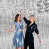 2PC Silver Streamers Party Decorations, Tinsel Backdrop Curtain Fringe Door Streamers Backdrop Party Decorations, Silver Fringe Backdrop for Disco Bachelorette Birthday Decorations view 4