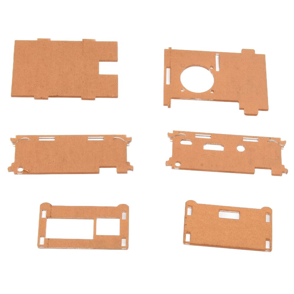 Acrylic Cooling Case Heat Dissipation Enclosure Motherboard Protective Box for 3With Fan of Enclosure Allows You to Easily Observe The State Acrylic Cooling CaseHeat Dissipation