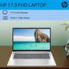 HP Business Laptop Computer, 17.3" FHD IPS LED Laptop 32GB RAM 2TB SSD, Intel Core i3-N305, Windows 11 Pro Laptop with Microsoft Office Lifetime Suite, Fingerprint Reader, SageNova Earphones, Silver view 3