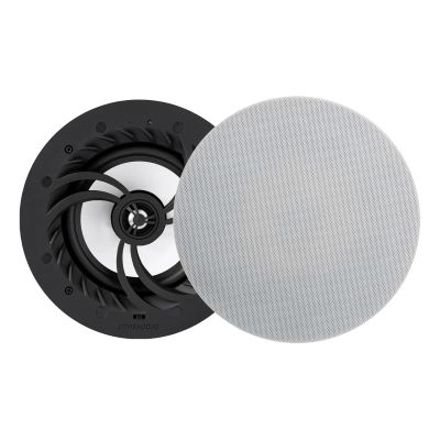 Lithe Audio 06511 Pro Series Bluetooth & Wi-Fi Ceiling Speakers, IP44 Rated, Pair