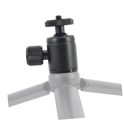 Hoement Photography Light Bracket Screw Mini Mount for Tripod Rotation for Cameras Led Lights and Monitors Black