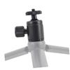 Hoement Photography Light Bracket Screw Mini Mount for Tripod Rotation for Cameras Led Lights and Monitors Black view 1