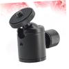 Hoement Photography Light Bracket Screw Mini Mount for Tripod Rotation for Cameras Led Lights and Monitors Black view 3