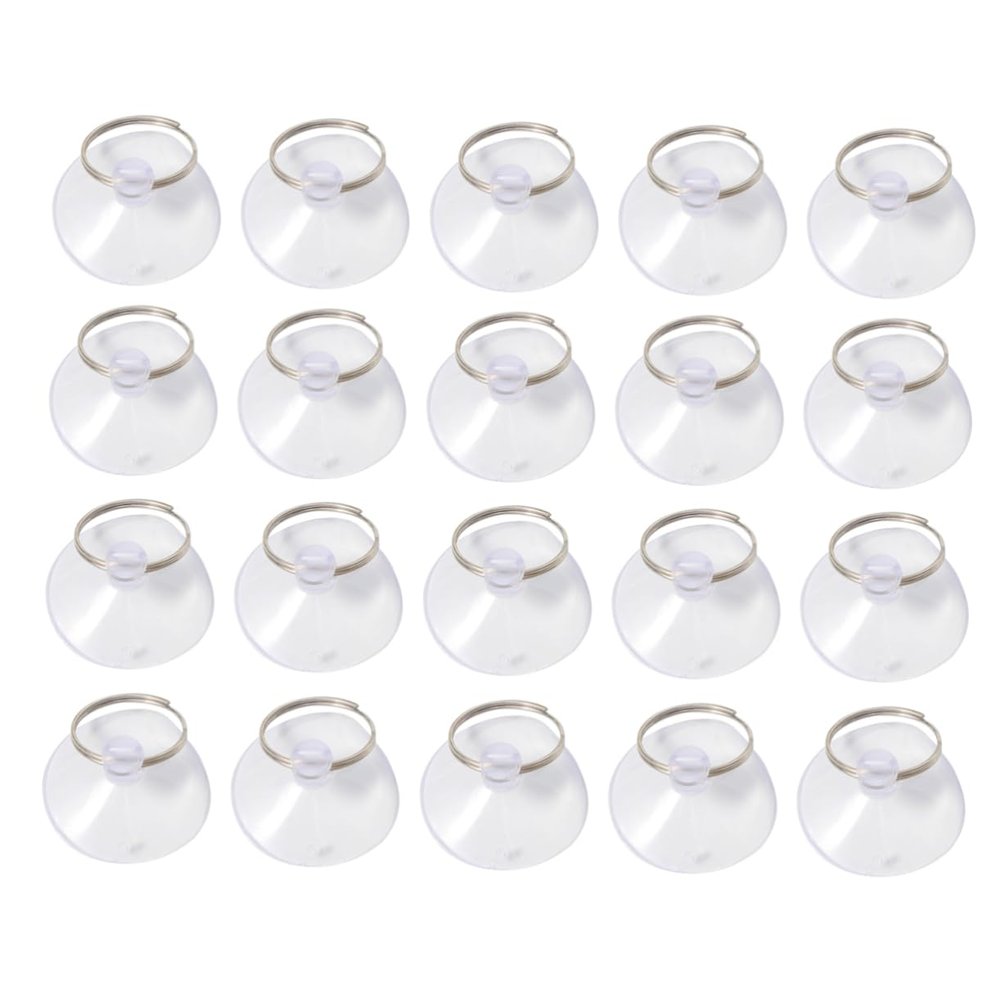 HOMSFOU 30pcs Suction Cup Glass Screen Suction Cups for Phone Computer Tablets Repair Tool Kit