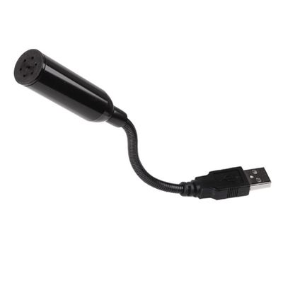 Yardenfun Microphone for Computer Mini USB Condenser Mic Plug Sensitivity Noise-canceling for Pc Laptop Desktop