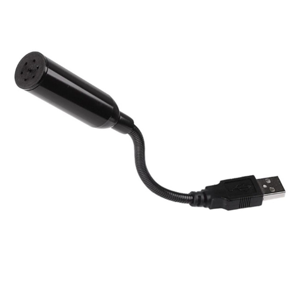 Yardenfun Microphone for Computer Mini USB Condenser Mic Plug Sensitivity Noise-canceling for Pc Laptop Desktop
