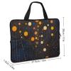 15 Inch Laptop Sleeve Case,Dot Painting Printed Water Resistant Laptop Case Cover,Computer Cases for Laptops 11-17 Inch, 360 Protective Slim Shockproof Computer Carrying Bag for Men Women view 2