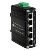 BAISULI Industrial Din Rail Switch Gigabit Ethernet Industrial (Managed) 5 Ports Gigabit Ethernet PoE Switch, 12~48V or Passive 12~24V Input, Din Rail&Wall Mount(ZP-IMC005G) view 1