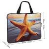 15 Inch Laptop Sleeve Case,Starfish Printed Water Resistant Laptop Case Cover,Computer Cases for Laptops 11-17 Inch, 360 Protective Slim Shockproof Computer Carrying Bag for Men Women view 2