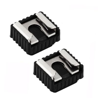 CIYODO 4pcs Flash Hot Shoe Mount Adapter for Camera Lamp Holder Bracket Screw Interface Stabilizer Compatible Professional Design