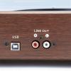 uhyOHF Music Box Gramophone,A Must-Have Vinyl Record Player/Turntable with Built-in Speakers and Three Playback Speeds-Natural Wood Finish Recorder Hello( view 4