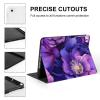 African Violet Tablet Case Compatible with ipad Mini 1/2/3/4/5 (7.9in) TPU Protective Case Auto Sleep/Wake Cover view 4