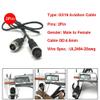 1Pcs 1M GX16 2 3 4 5 6 7 8 10 Pin Male to Female Extension Cable GX-16 Connector for CCTV Camera Security DVR(8Pin) view 2