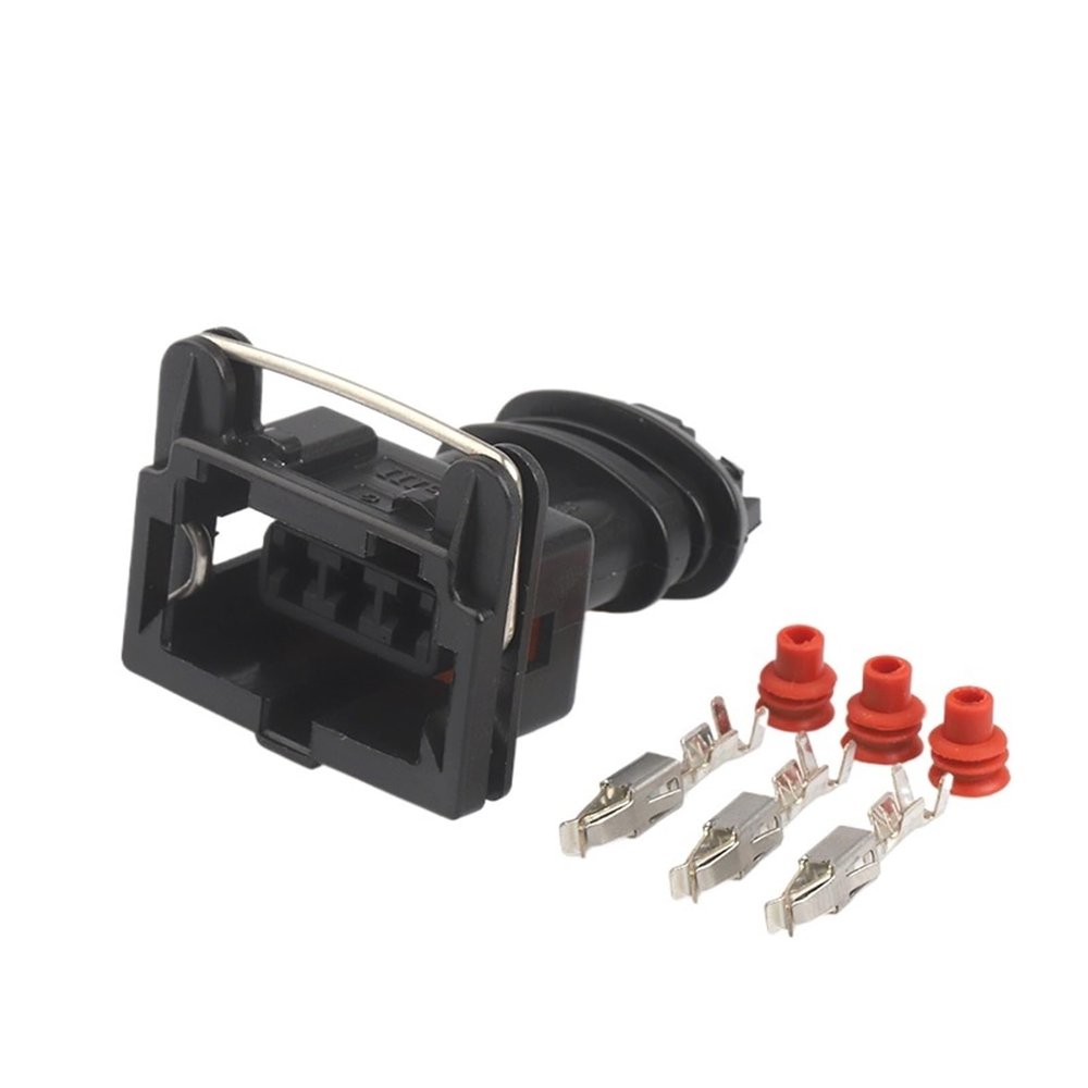 1/5/10 Set 3 Pin Amp Car Power Timer Wire Female Male Connector Restrictor p/Lug 282191-1 282729-1 1-962581-1 DJ7035Y-3.5-21 DJ7035Y-3.5-11(Female,5 Sets)