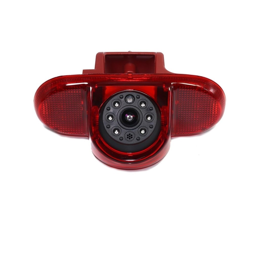 170 AHD 1080P Car Rear View Camera Reverse Backup Parking LED Brake Light Cam Compatible for Opel Vivaro Renault Trafic 2001-2014 Van(Style b)
