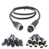 1Pcs 1M GX16 2 3 4 5 6 7 8 10 Pin Male to Female Extension Cable GX-16 Connector for CCTV Camera Security DVR(4Pin) view 1