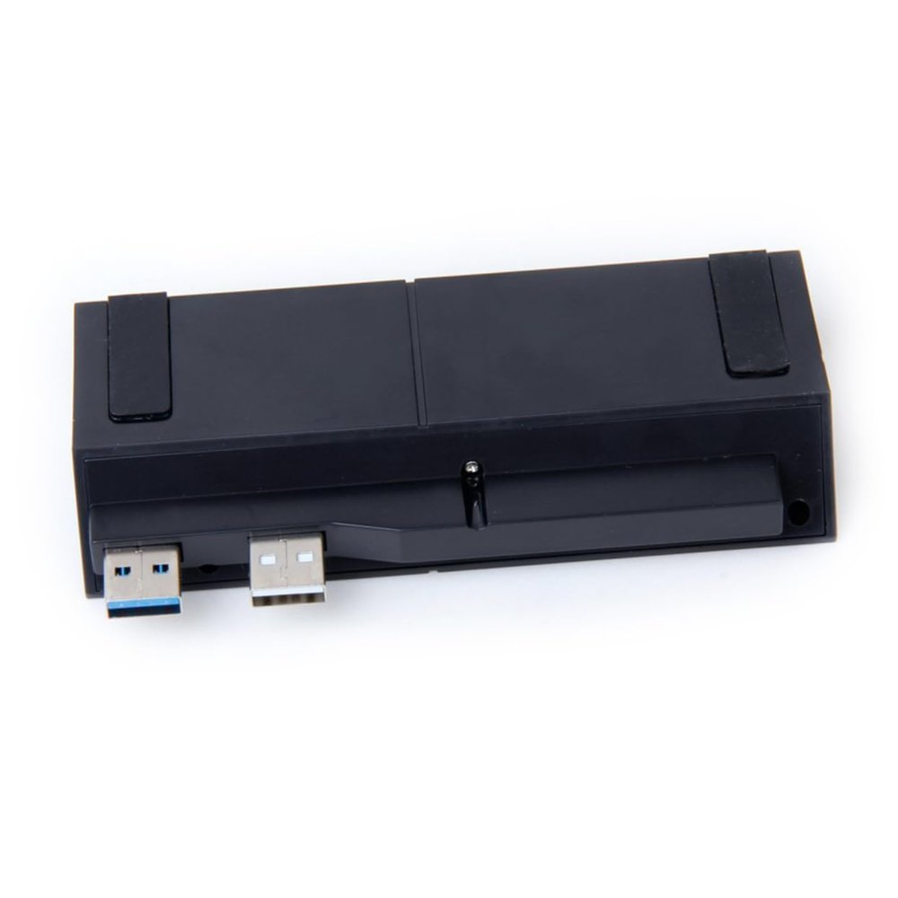 FELTECHELECTR Port USB Adapter Expander Hub for Console High-Speed Data Transfer Elegant Indicator Compact Additional USB Ports for Gaming Accessories