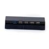 FELTECHELECTR Port USB Adapter Expander Hub for Console High-Speed Data Transfer Elegant Indicator Compact Additional USB Ports for Gaming Accessories view 4