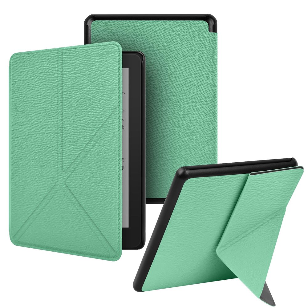 Case for New 7" Kindle Paperwhite and Signed Edition (12th Generation,2024 Edition) and 7" Kindle Colorsoft Signed Edition, Slim PU Leather Smart Cover with Foldable Stand and Auto Sleep Wake (2)