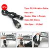 1Pcs 1M GX16 2 3 4 5 6 7 8 10 Pin Male to Female Extension Cable GX-16 Connector for CCTV Camera Security DVR(6Pin) view 3
