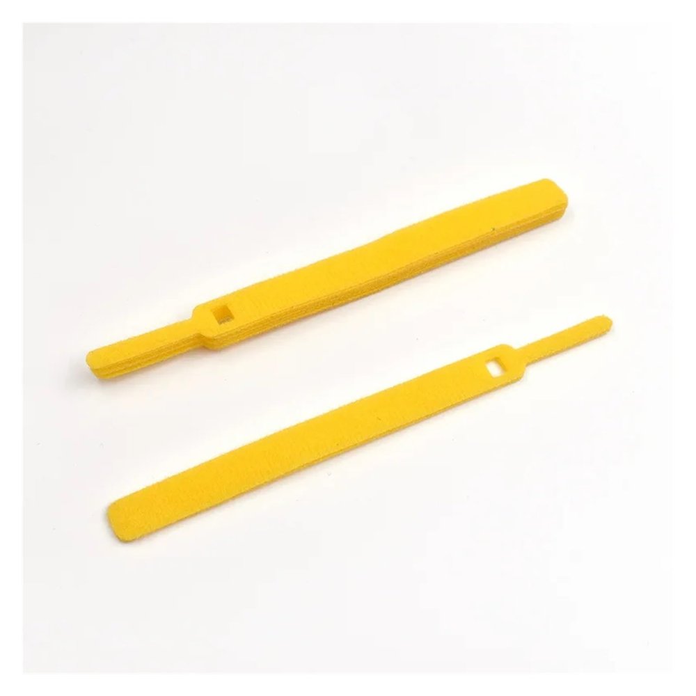 30PCS Reusable Cord Organizer Keeper Holder Fastening Cable Ties Straps for Earbud Headphones Phones Wire Wrap Managemen(30PCS Yellow Needle)